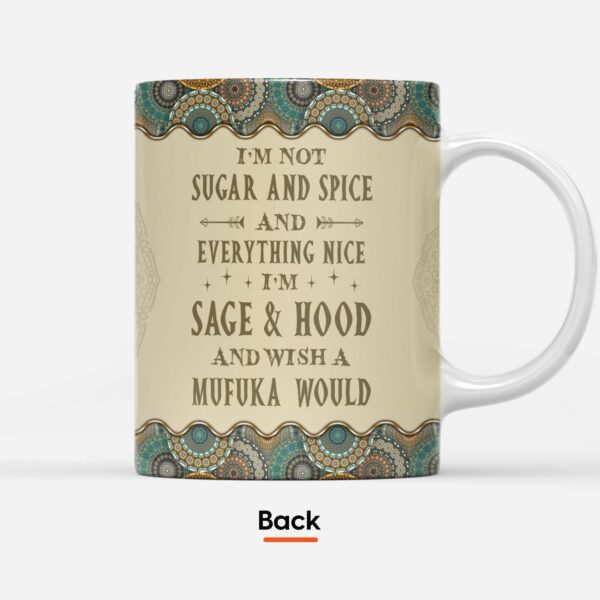 I'm Not Sugar Spice & Everything Nice - Personalized Mug - Birthday Gift For Yoga Lover