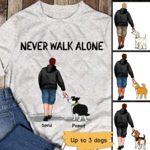 Apparel The Walking Dad & Wiggle Butt Dog Personalized Shirt