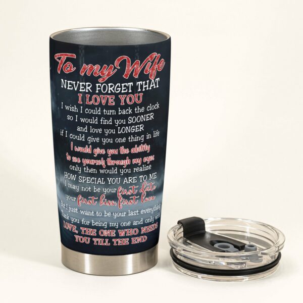 All I Want For Christmas Is You - Personalized Tumbler Cup - Christmas Gift For Couple