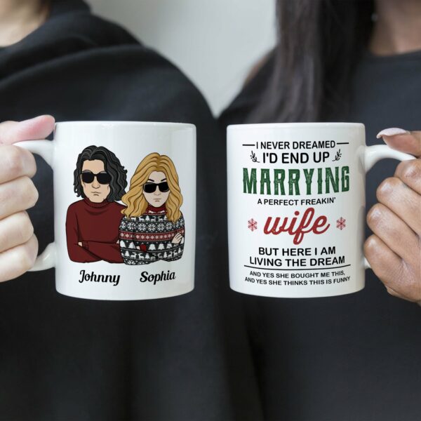 Awesome Husband Awesome Wife - Personalized Mug - Christmas Gift For Husband And Wife