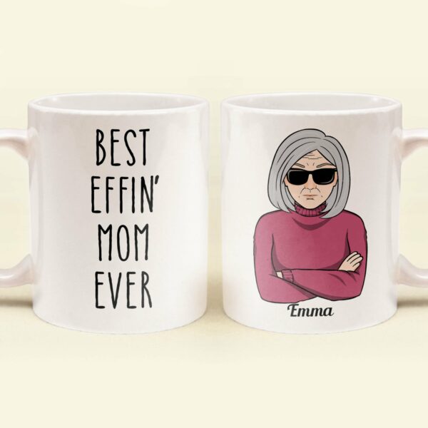 Best Mom Ever - Personalized Mug - Birthday, Christmas Gift For Mom, Mama, Mother