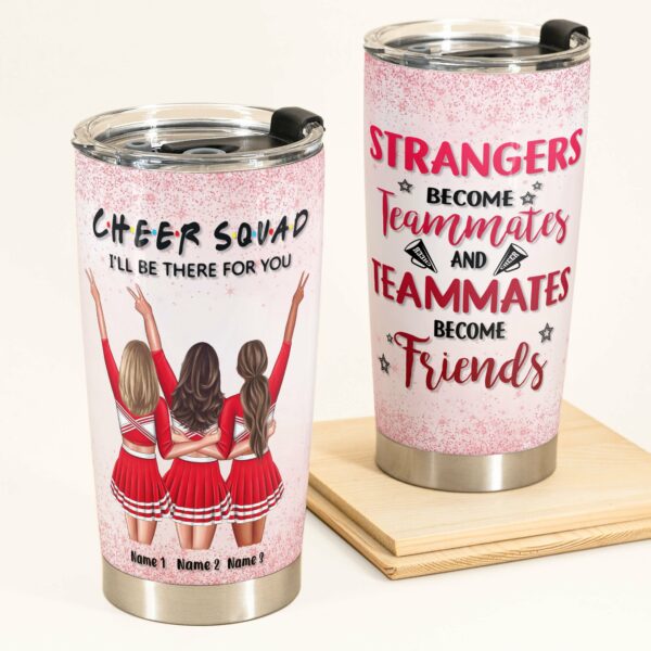 Cheer Squad - Personalized Tumbler Cup - Gift For Cheerleaders