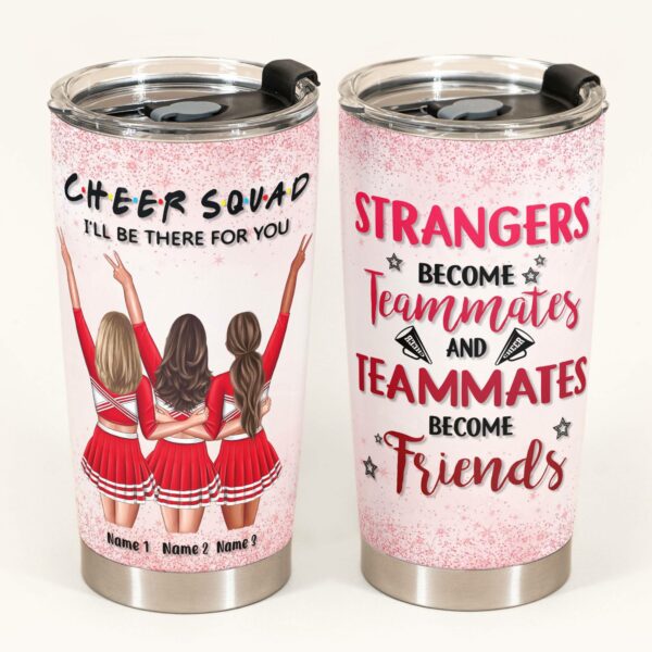 Cheer Squad - Personalized Tumbler Cup - Gift For Cheerleaders