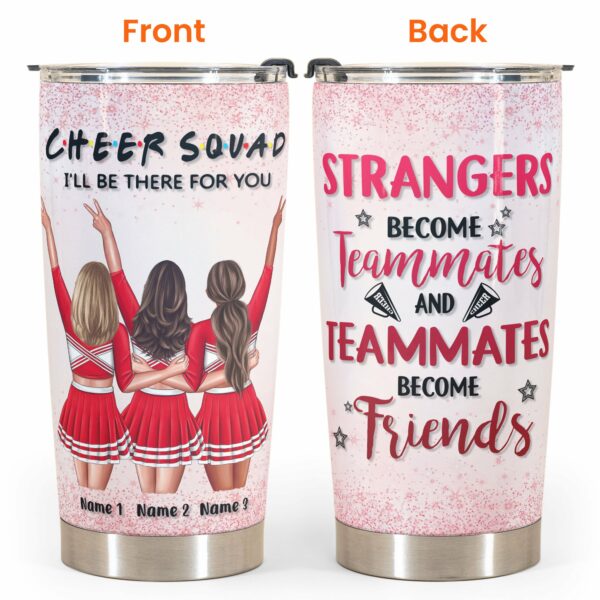 Cheer Squad - Personalized Tumbler Cup - Gift For Cheerleaders