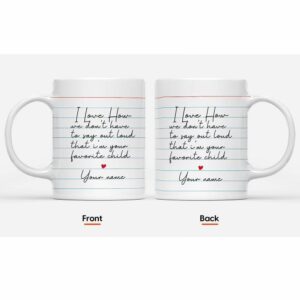 I Love How We Don't Have To Say Out Loud Mug-Macorner