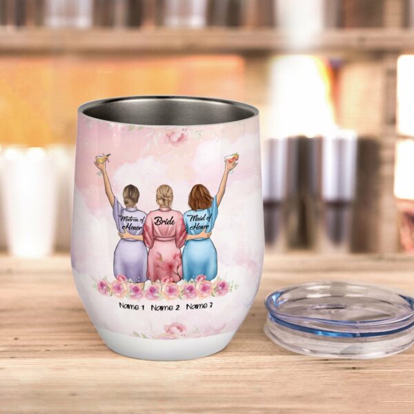 We've Shared So Many Memories Of Laughter, Smiles And Tears Wine Tumbler-Macorner