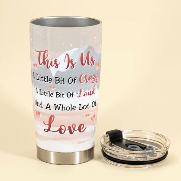 Family Where Life Begins And Love Never Ends - Personalized Tumbler Cup - Birthday, Christmas Gift For Family Members