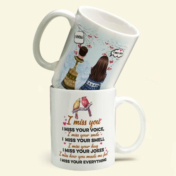 I Miss Your Everything - Personalized Mug - Christmas Gift For Family Memorial