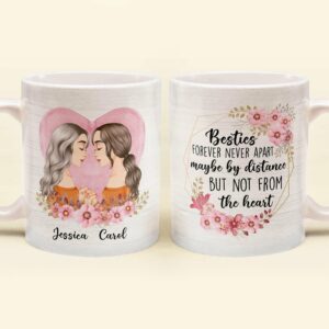 Life Is Better With Bestie - Personalized Mug - Christmas Gift For Besties