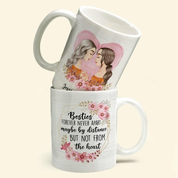 Life Is Better With Bestie - Personalized Mug - Christmas Gift For Besties