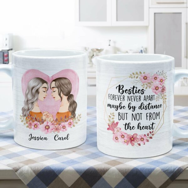 Life Is Better With Bestie - Personalized Mug - Christmas Gift For Besties