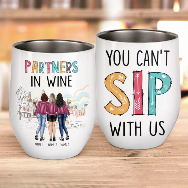 Partners In Wine Tumbler-Macorner