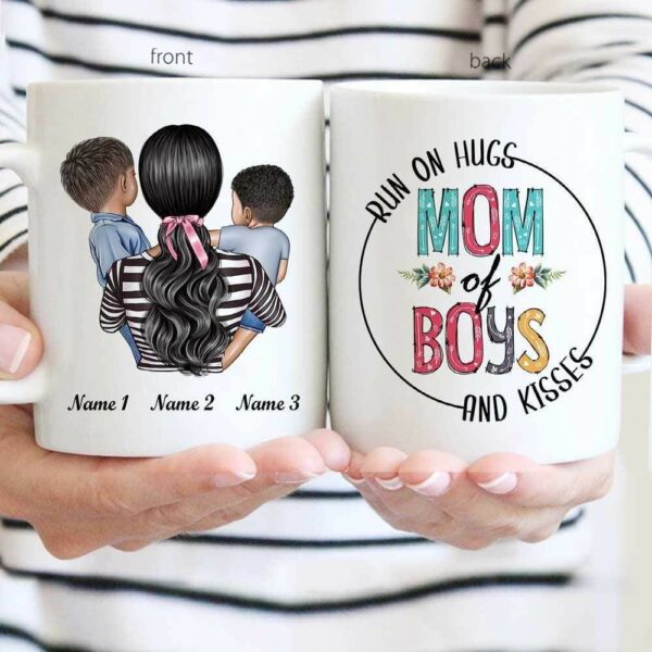 Run On Hugs And Kisses Mug-Macorner