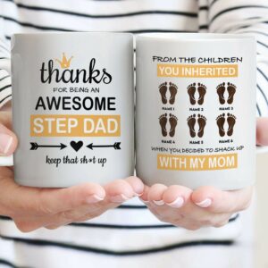 From The Child You Inherited With My Mom Mug-Macorner