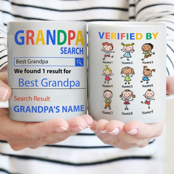 Best Grandpa Verified By Mug-Macorner