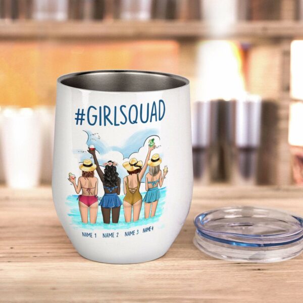 Girl Squad Wine Tumbler-Macorner