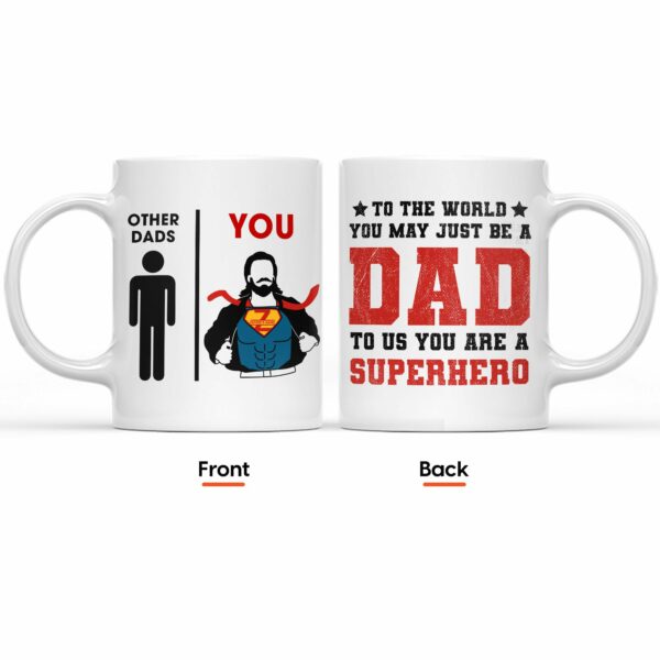 Dad You Are Our Super Hero Mug-Macorner