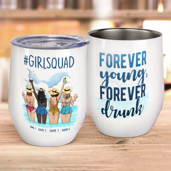 Girl Squad Wine Tumbler-Macorner