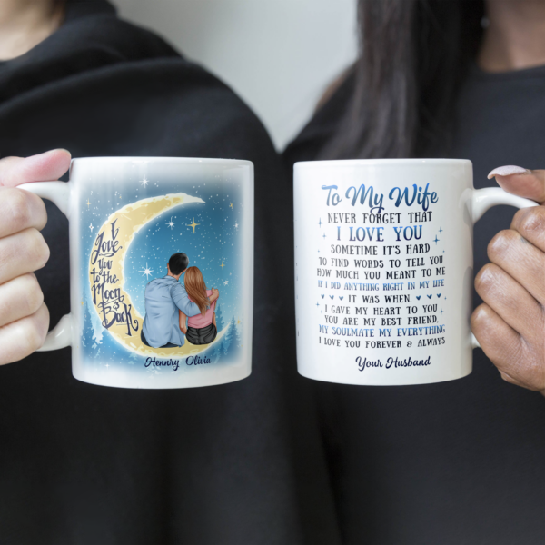 Never Forget That I Love You - Personalized Mug - Valentine's Day, christmasGift For Husband, Wife