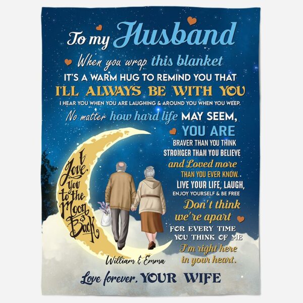 Reminder From The Heaven, Family Custom Blanket, Gift For Widows, Widowers