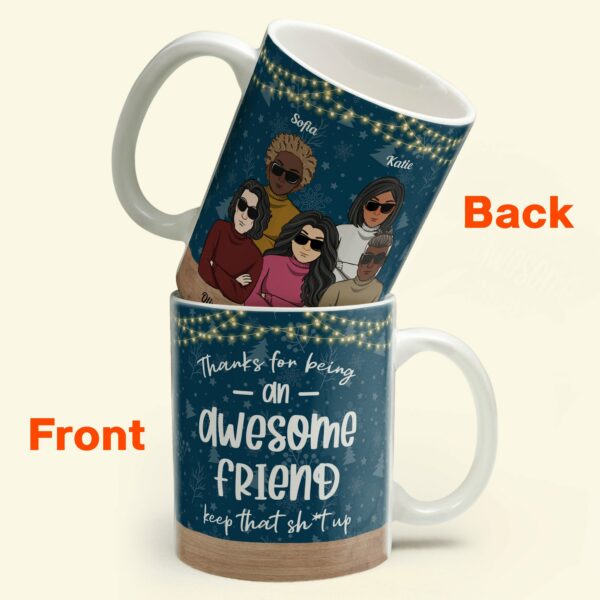 We Are Best Friends - Personalized Mug - Christmas Gift For Besties Sisters Brothers