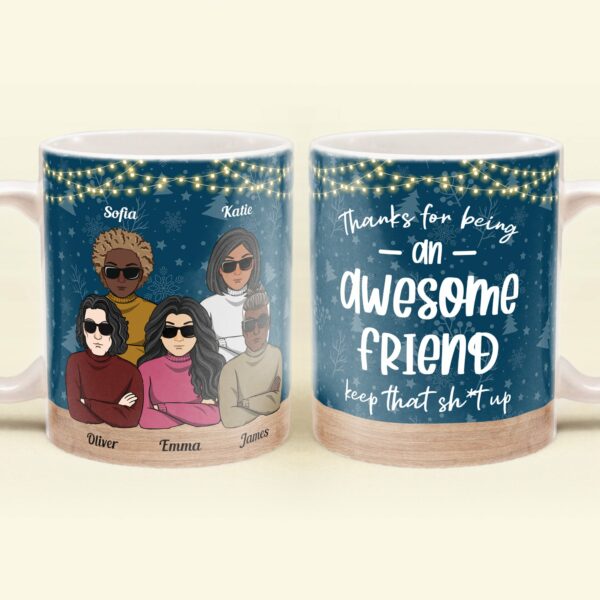 We Are Best Friends - Personalized Mug - Christmas Gift For Besties Sisters Brothers