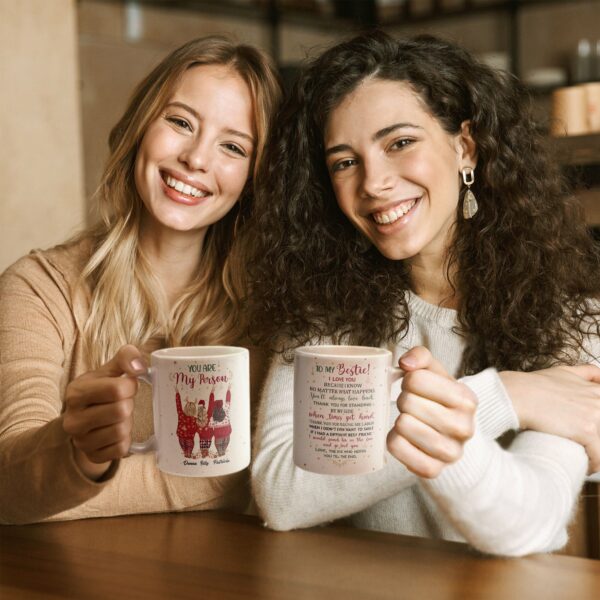 You Are My Person You Are Irreplaceable - Personalized Mug - Christmas Gift For Besties