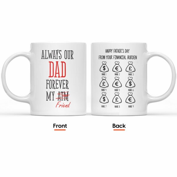 Always Our Dad Forever My Friend Mug-Macorner