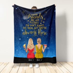 Good Friends Are Like Stars Blanket-Macorner