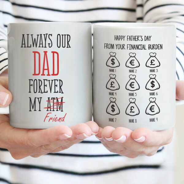 Always Our Dad Forever My Friend Mug-Macorner