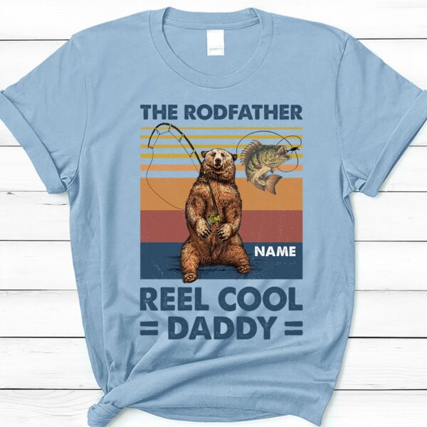 The Rodfather Reel Cool Daddy Shirt-Macorner