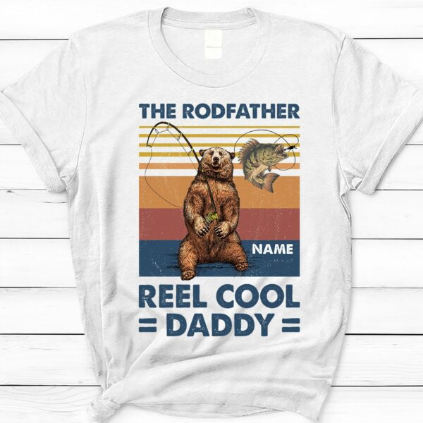 The Rodfather Reel Cool Daddy Shirt-Macorner